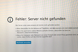 Firefox server nicht gefunden